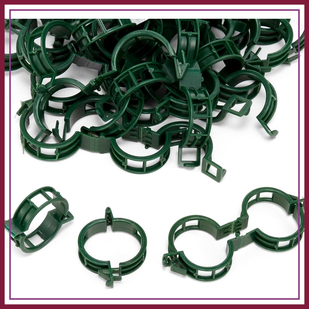 Vine Climbing Plastic - 100 Pcs Plant Support Clips for