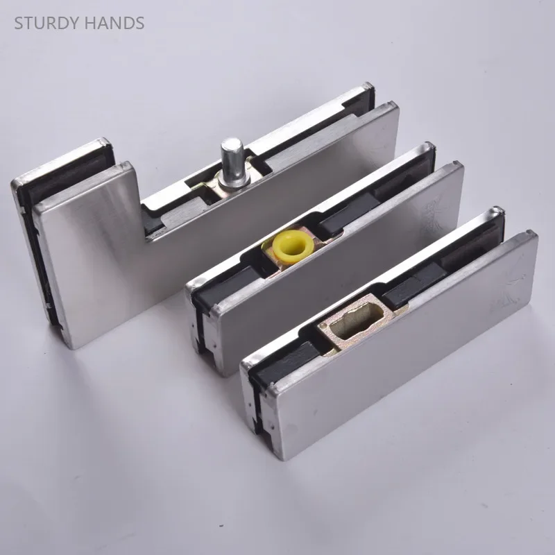 Universal Glass Door Clamp wit - Glass Door Hinge recension och pris