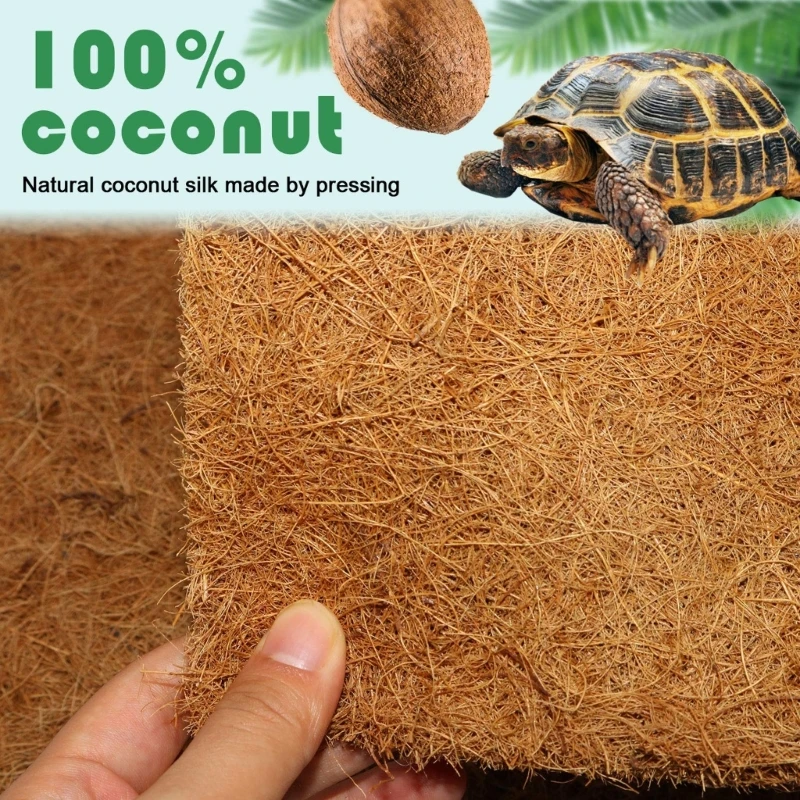 Pack Of 4 Natural Coconut Fibe - Substrate Coconut Fiber recension och pris