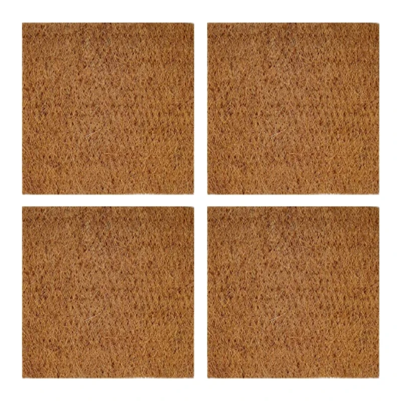 Pack Of 4 Natural Coconut Fibe - Substrate Coconut Fiber recension och pris