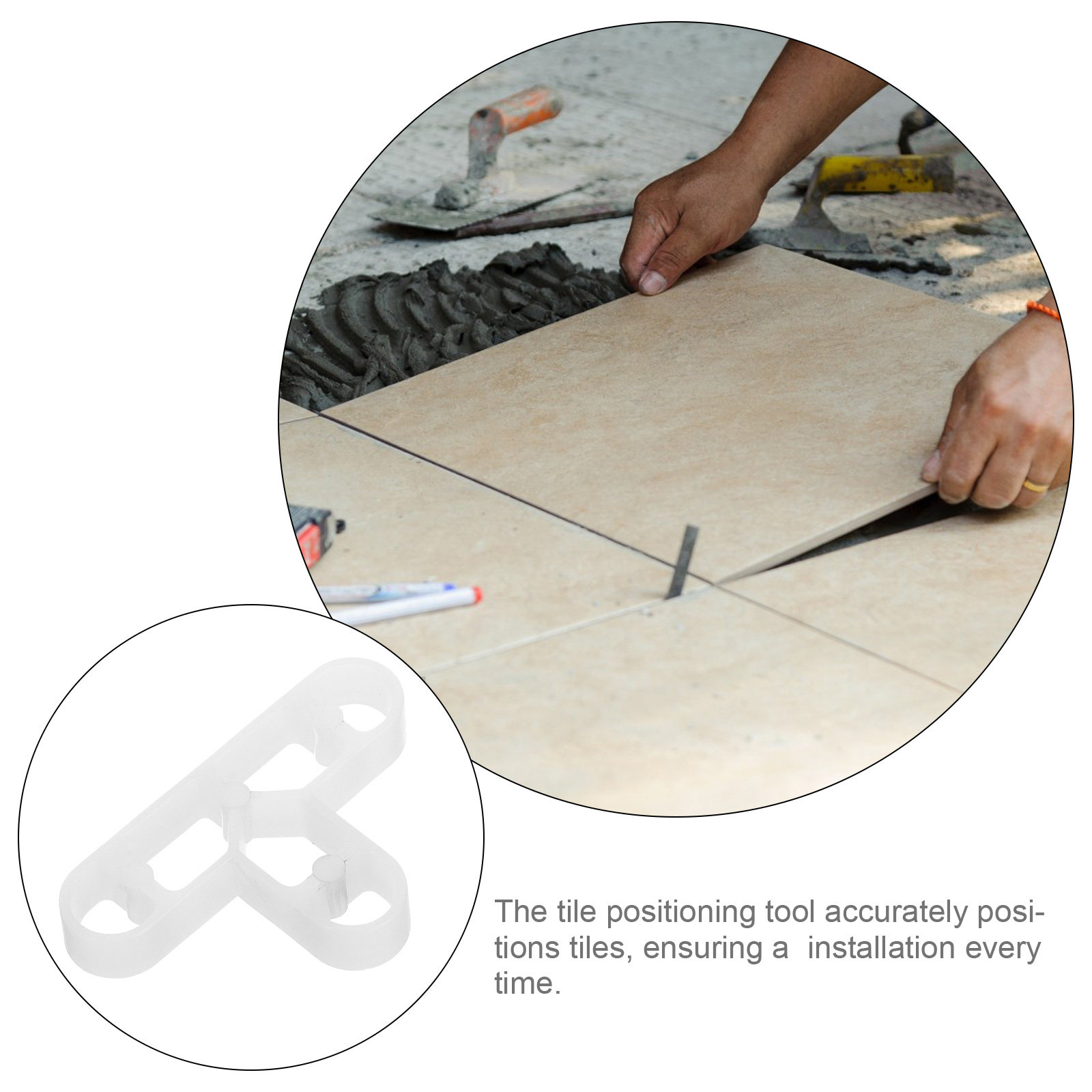 100Pcs Tile Leveling System Ad - Ceramic Tile Floor recension och pris