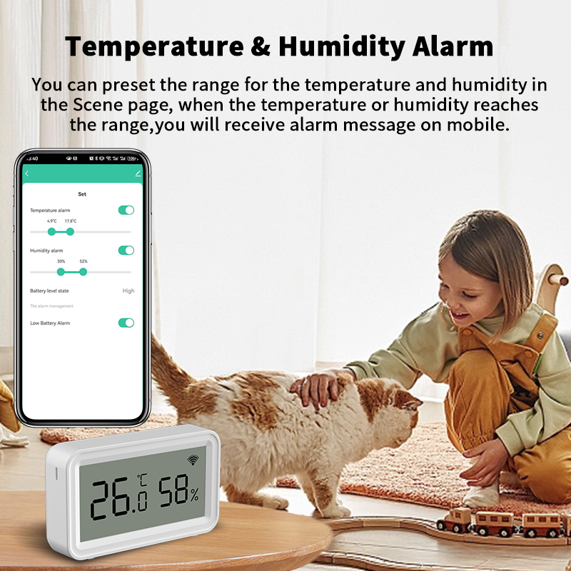 Tuya Zigbee WiFi Thermometer H - Digital Hygrometer Probe recension och pris