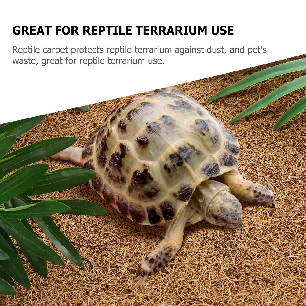 Coconut Fiber Reptile Mat Non- - Substrate Coconut Fiber recension och pris