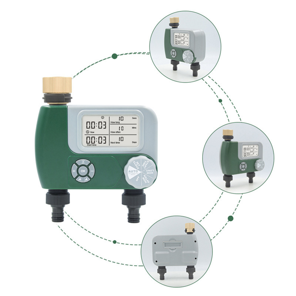 Electronic Garden Hose Water T - Timer Dual Outlet recension och pris