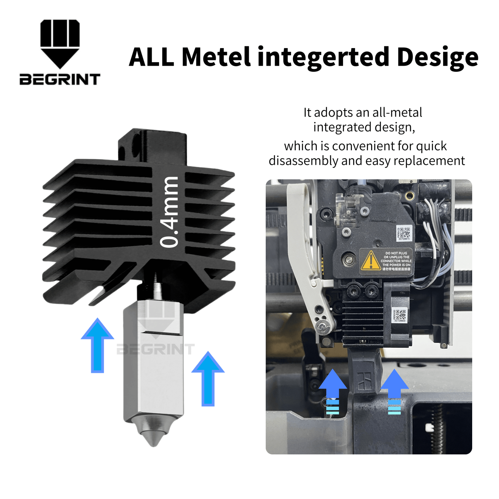 NEW Hotend Kit For Bambu Lab X - Ceramic Heat Emitter recension och pris