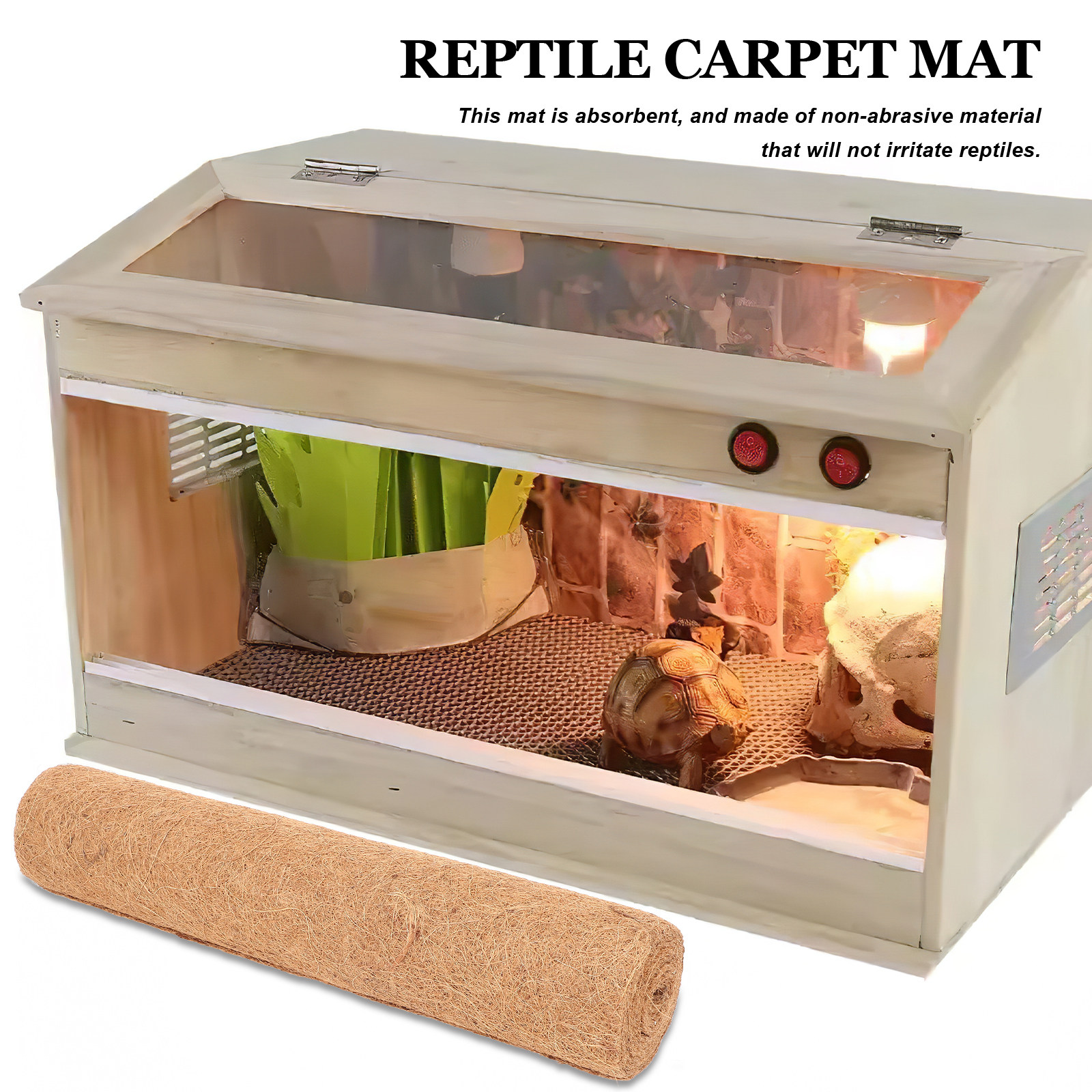 Coconut Fiber Reptile Carpet M - Substrate Coconut Fiber recension och pris