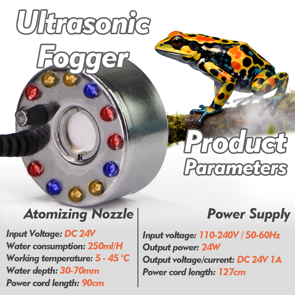 Ultrasonic Mist Maker Fogger w - Terrarium Fogger Ultrasonic recension och pris