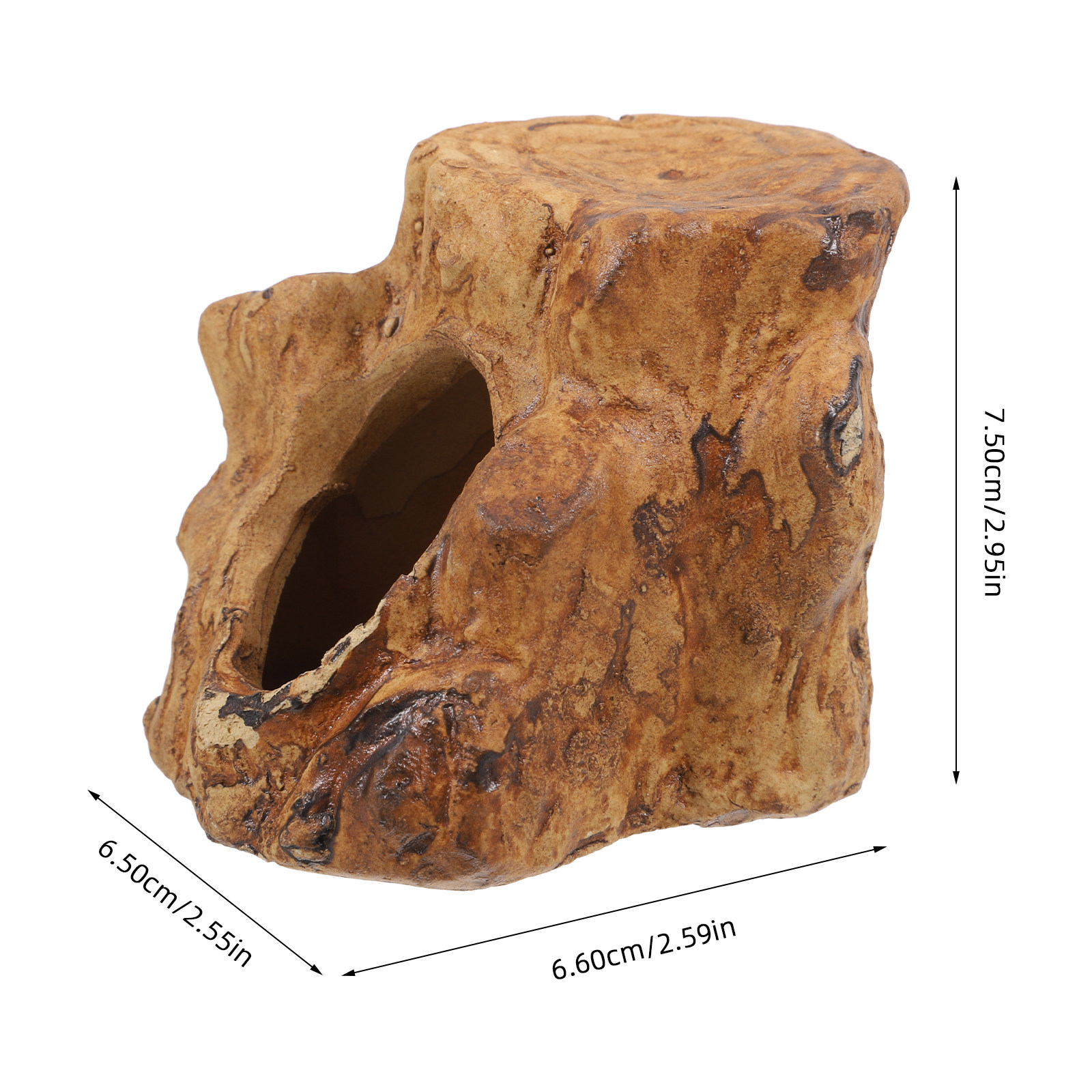 Pleco Caves for Aquarium Fish  - Hide Cave Ceramic recension och pris