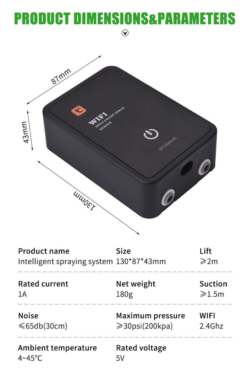 Smart WiFi Reptile Misting Sys - Misting Nozzle Reptile recension och pris