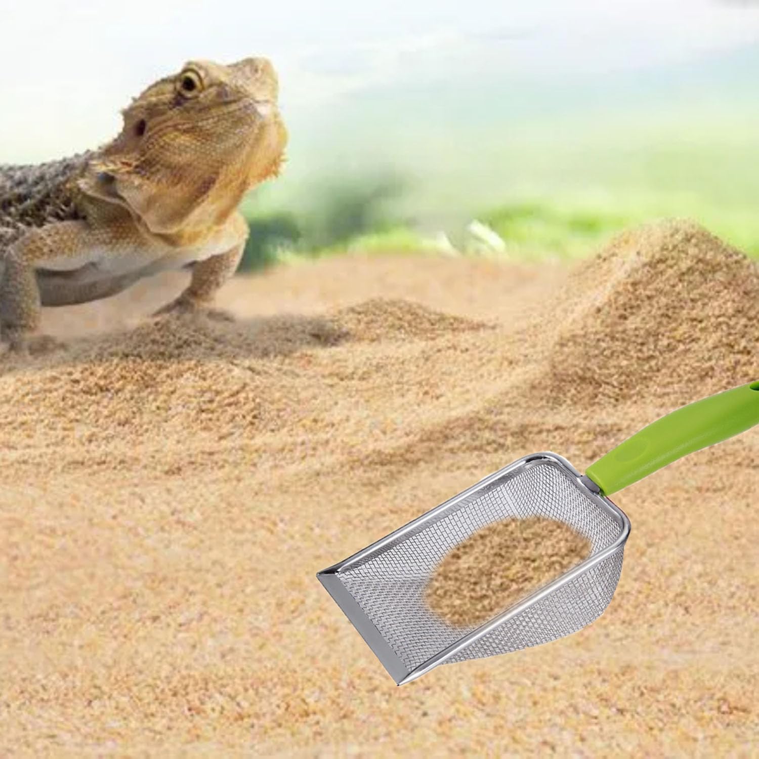 Reptile Sand Scoop Set - Fine  - Feeding Tong Stainless recension och pris