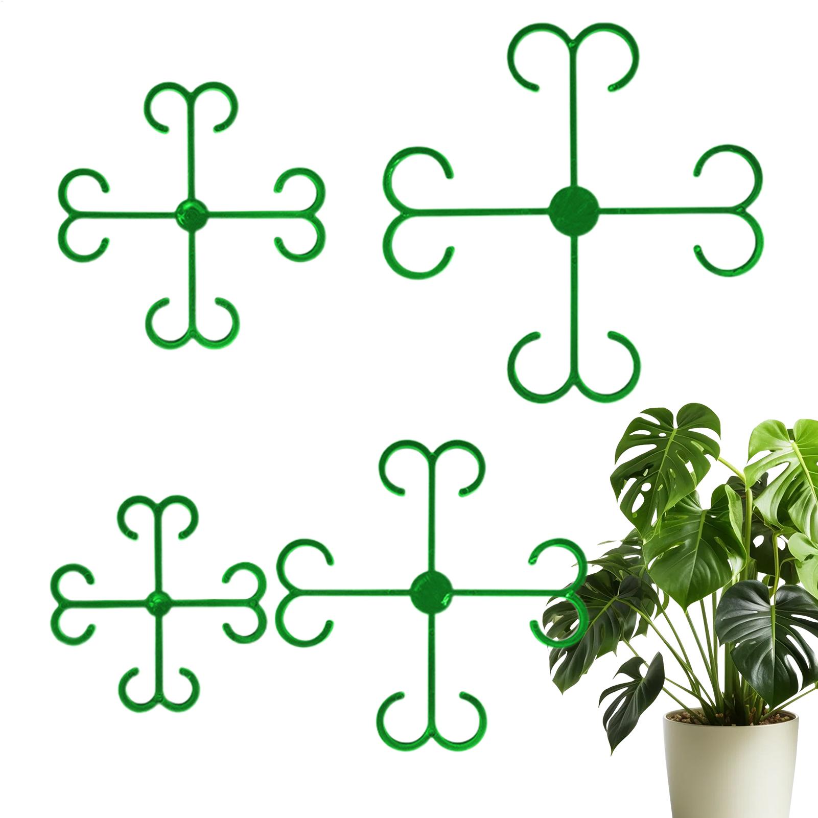 4Pcs Plant Stem Support Clips  - Vine Climbing Plastic recension och pris