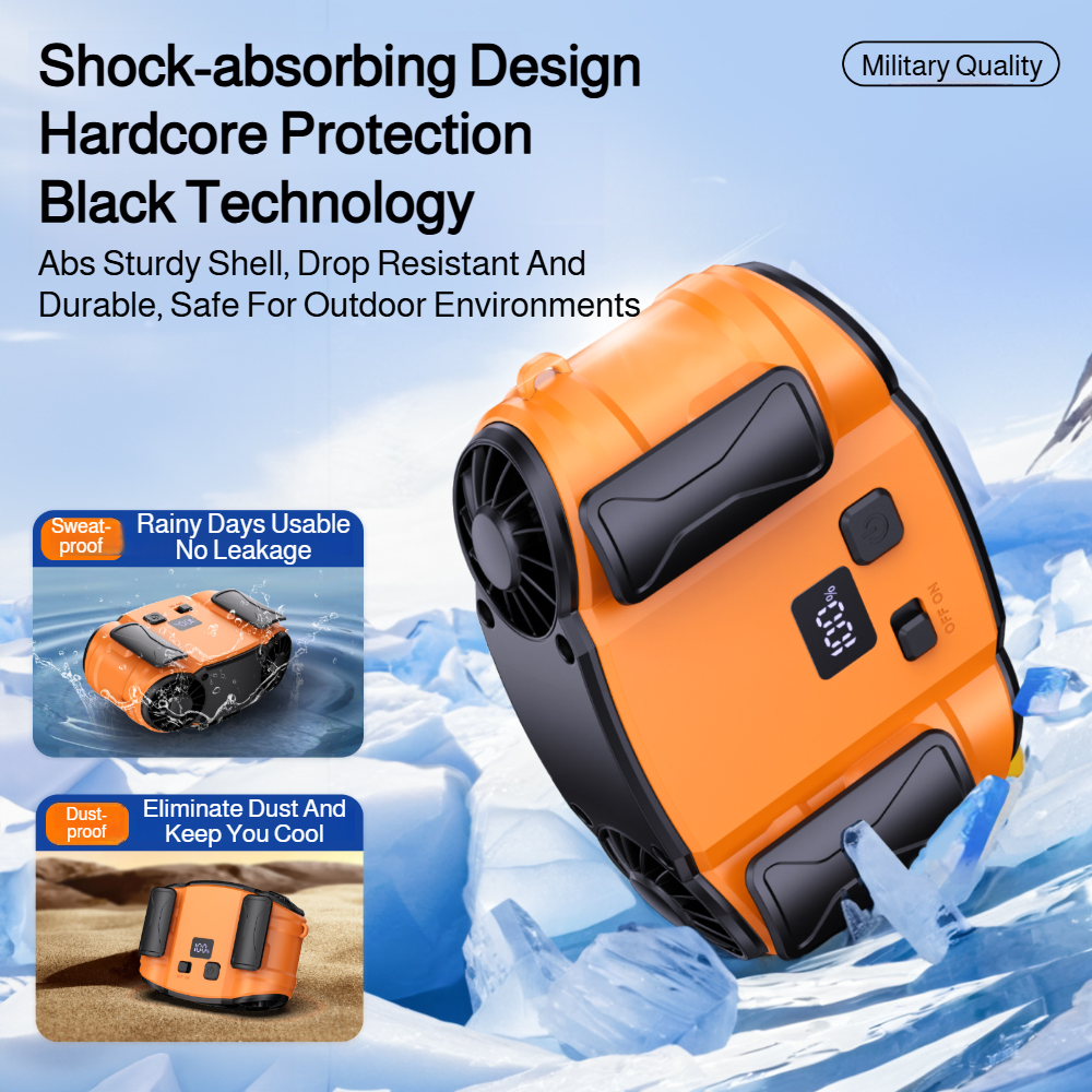 Outdoor Double Air Outlet Fan  - Timer Dual Outlet recension och pris