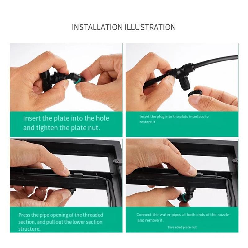 360° Nozzle System for Atomize - Misting Nozzle Reptile recension och pris