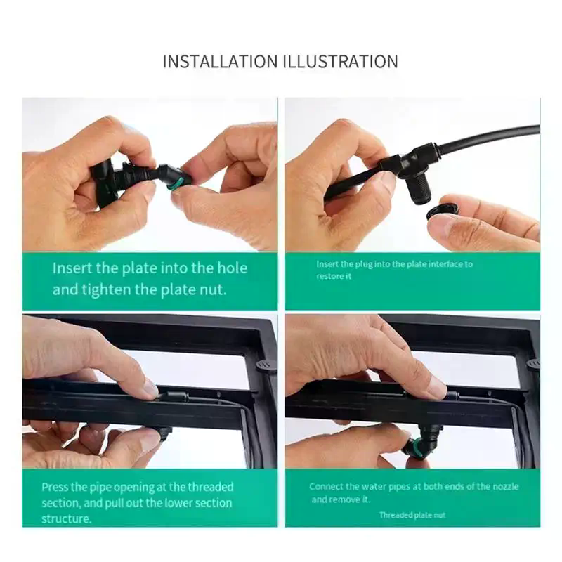 360° Adjustable Spray Nozzle S - Misting Nozzle Reptile recension och pris