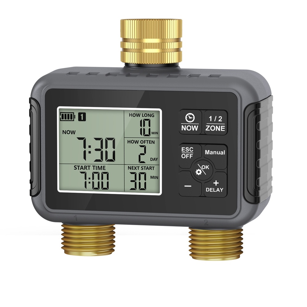 Automatic Controller Battery O - Timer Dual Outlet recension och pris