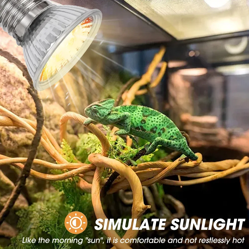 25/50/75W UVB Reptile Lamp Bul - Calcium Powder Reptile recension och pris