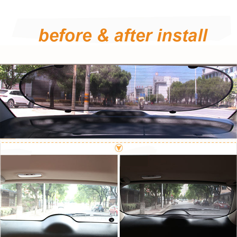1pc Car Rear Window Sun Shades - Screen Top Mesh recension och pris