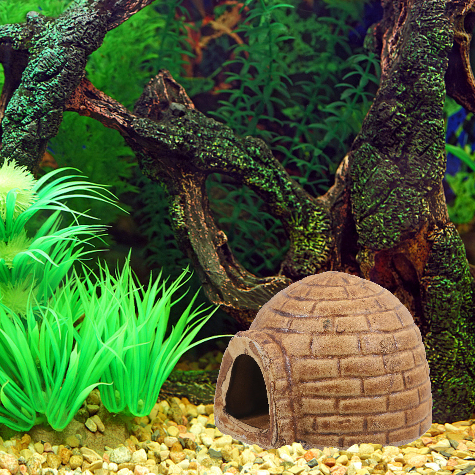 Ceramic Pleco Caves for Aquari - Hide Cave Ceramic recension och pris