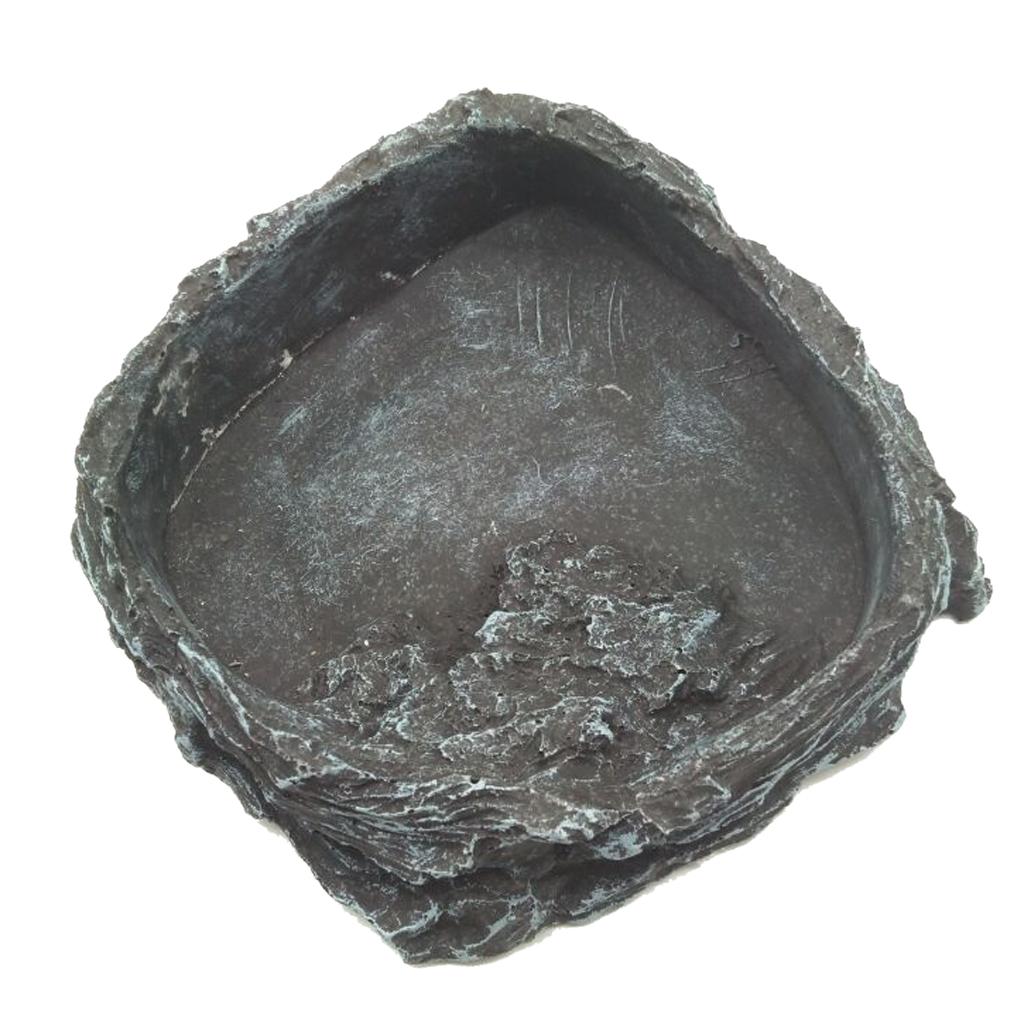 Resin Reptile Water Bowl Corne - Water Dish Reptile recension och pris