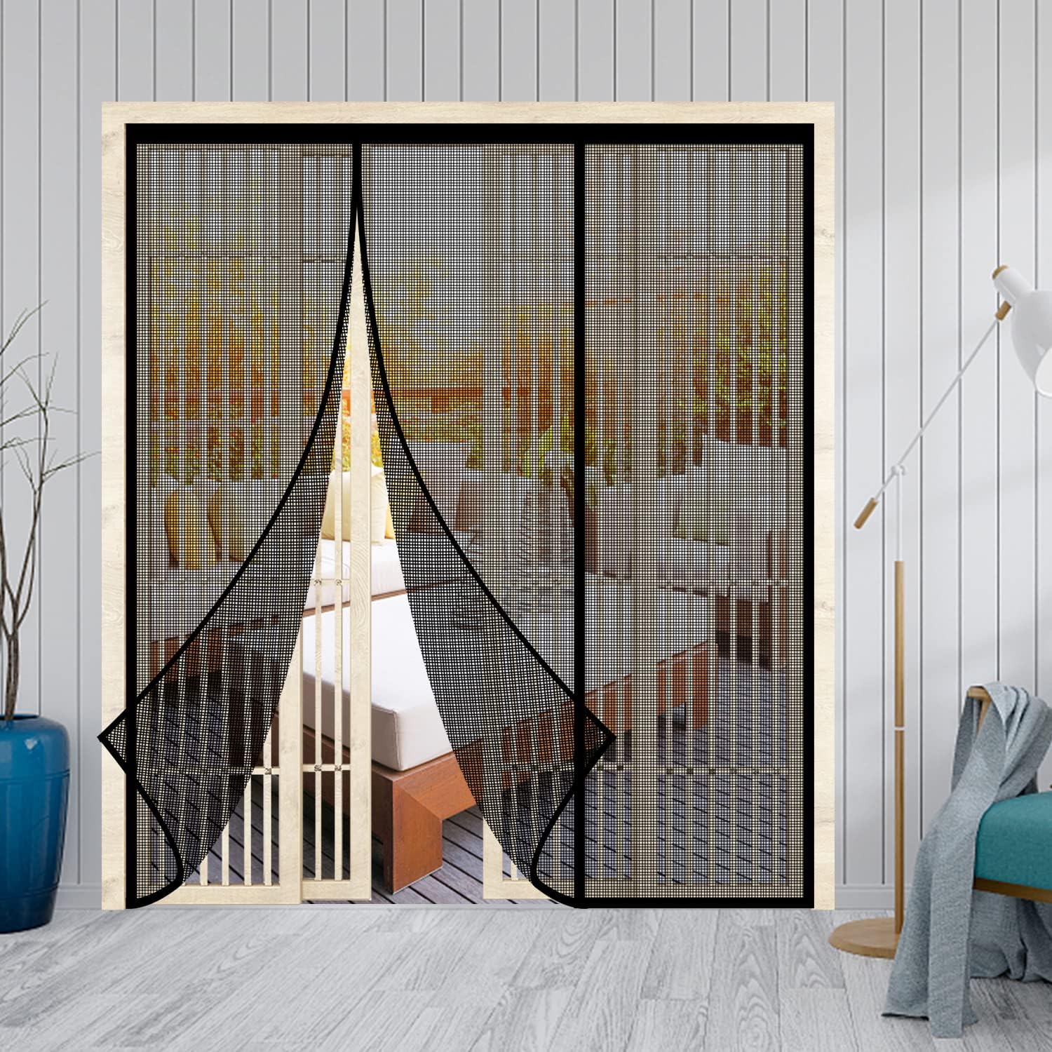 Fiberglass Magnetic Screen Doo - Screen Top Mesh recension och pris