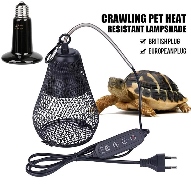 Reptile Heat Lamp Shade Pet He - Ceramic Heat Emitter recension och pris