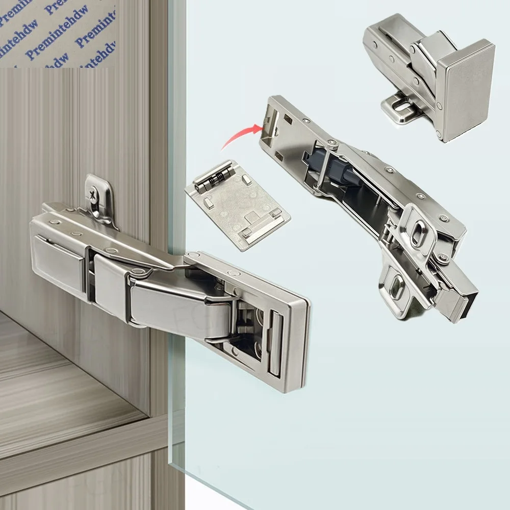 2Pcs Hydraulic Medicine Cabine - Glass Door Hinge recension och pris